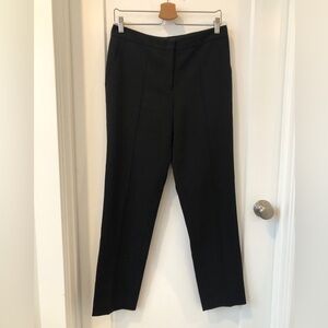 Black BCBGMAXAZRIA piped dress pants. Size 8.